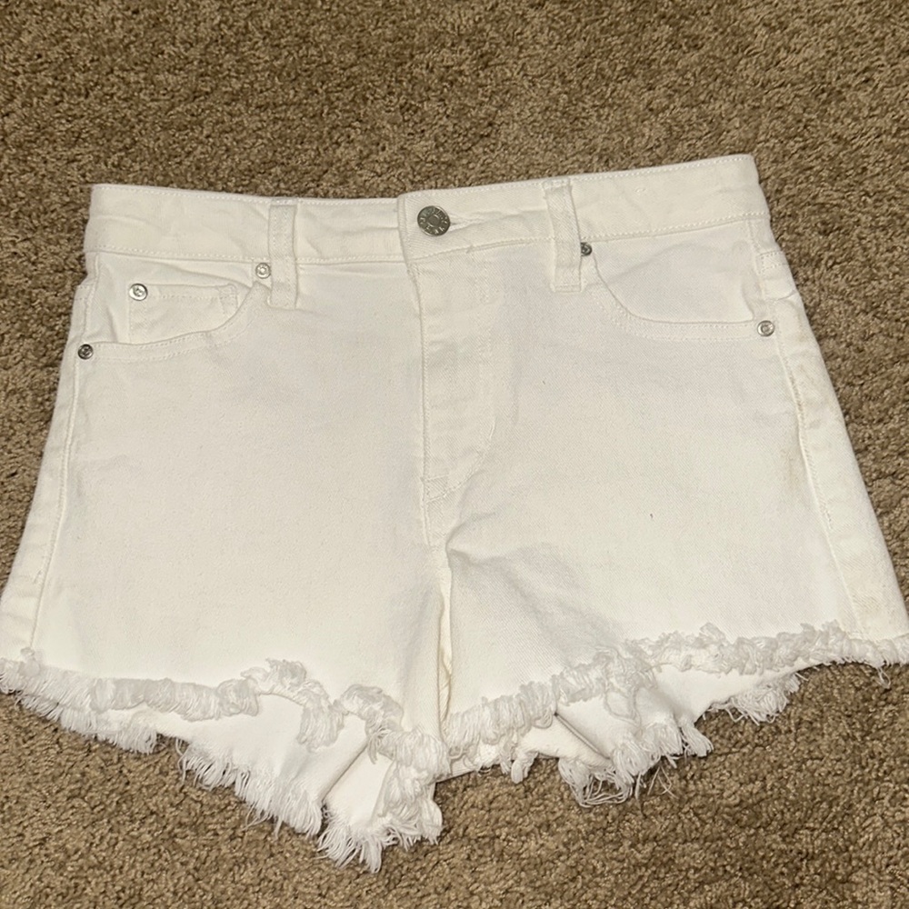 celebrity pink jean shorts